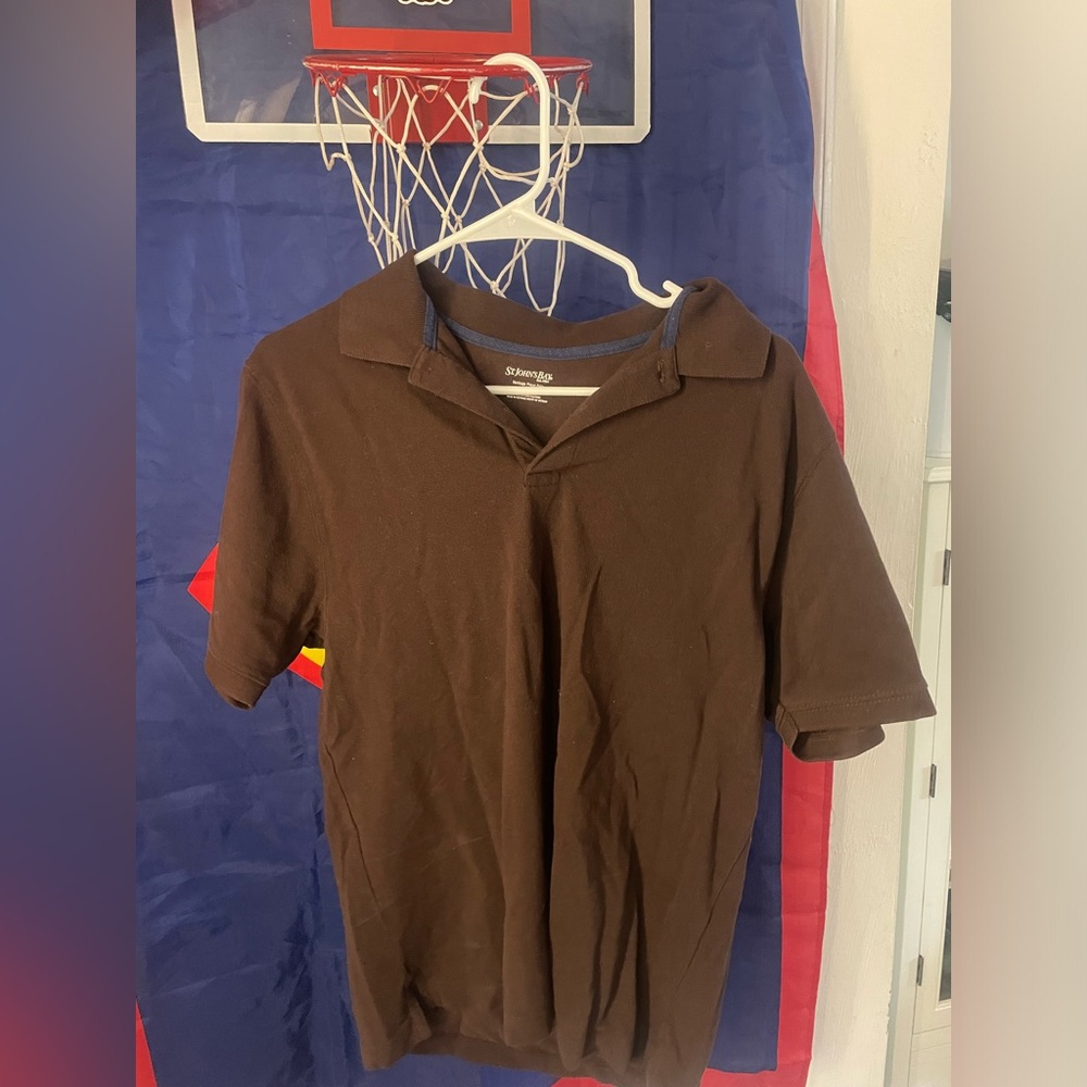 Brown Collared Shirt St. John’s Bay